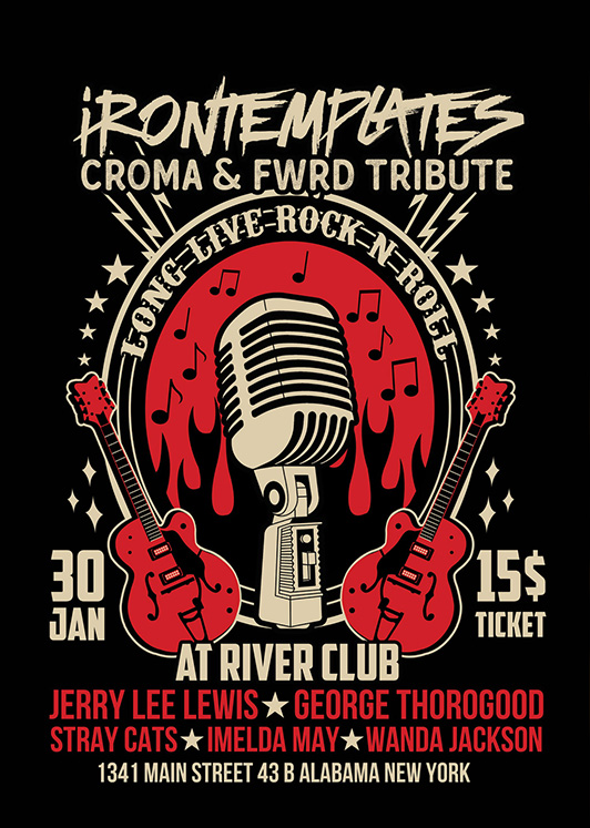 Guitar Heroes Flyer